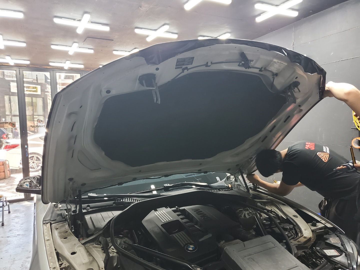 광주 서구 / 랩핑 / 에이버리 사틴 블랙 / BMW / 7시리즈