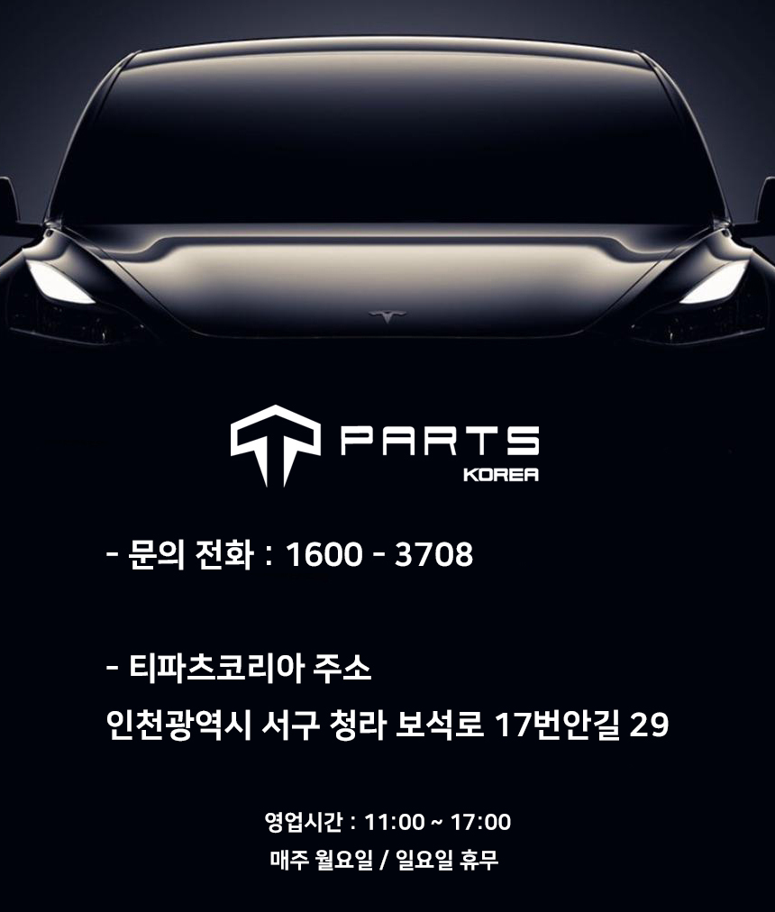 인천 / 기타 / 테슬라 모델3 리얼카본 스포일러 장착 / 테슬라 / 모델3