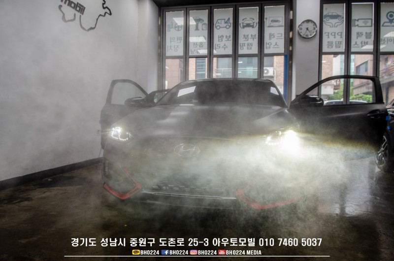 성남 판교 중원구 / 썬팅 / 현대 / 벨로스터 N