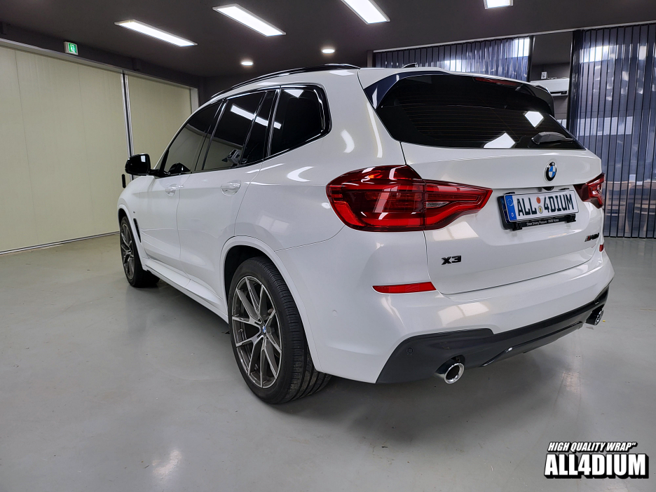 아산 음봉면 / 랩핑 / 3M 화이트 골드 스파클 / BMW / X3