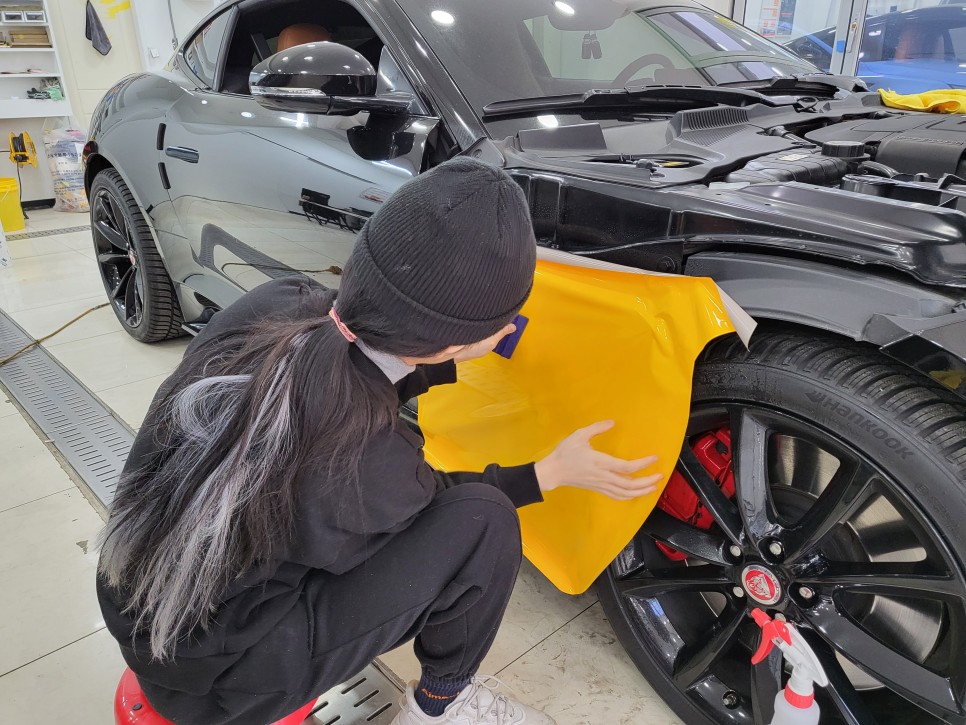 인천 서구 / 랩핑 / 재규어 / F-TYPE