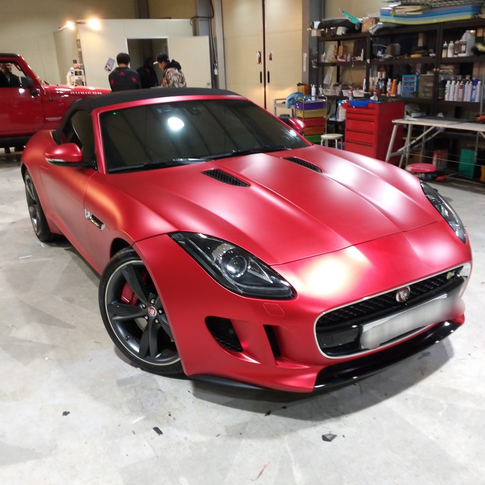 인천 서구 / 랩핑 / 재규어 / F-TYPE