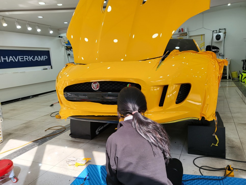 인천 서구 / 랩핑 / 재규어 / F-TYPE
