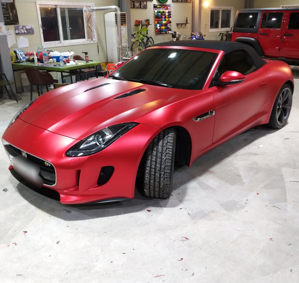 인천 서구 / 랩핑 / 재규어 / F-TYPE