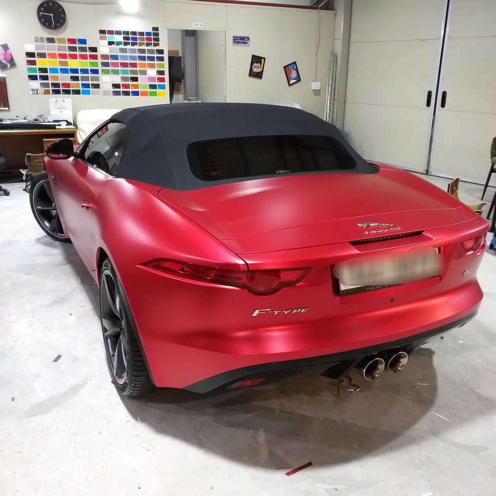 인천 서구 / 랩핑 / 재규어 / F-TYPE