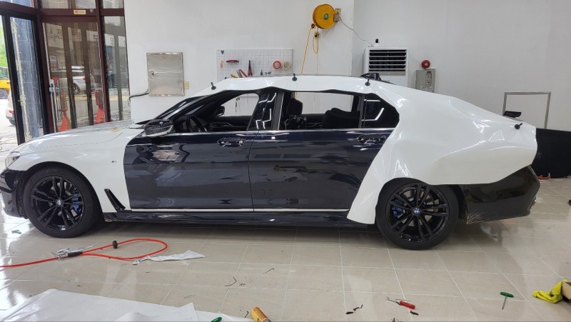 화성 동탄기흥로 / 랩핑 / BMW / 7시리즈