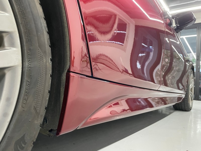 화성 향남읍 / 메탈레드 고광택 리쿼드 전체랩핑(AX) / BMW / 3시리즈