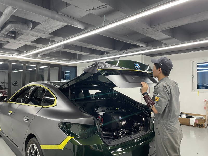 화성 향남읍 / 랩핑 / BMW / i4