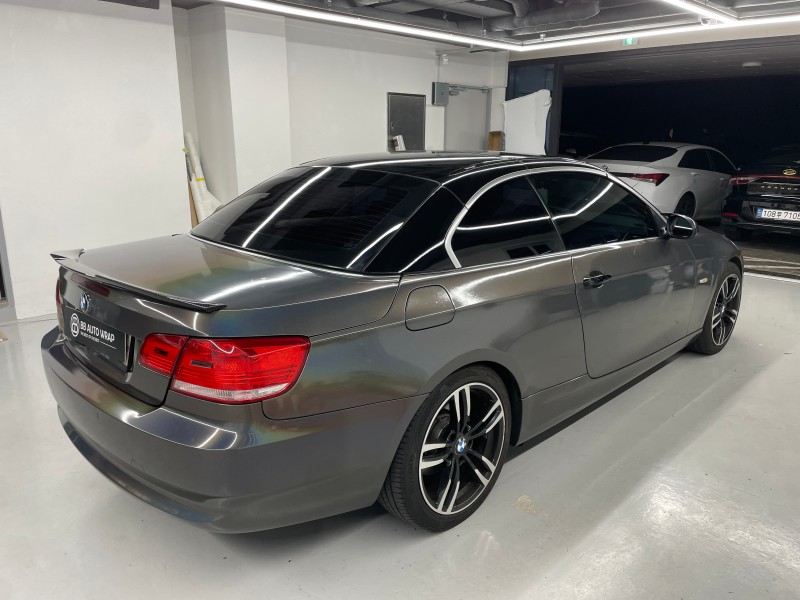 화성 향남읍 / 프리즈마틱 그레이 전체랩핑(에이버리) / BMW / 3시리즈 328i 컨버터블
