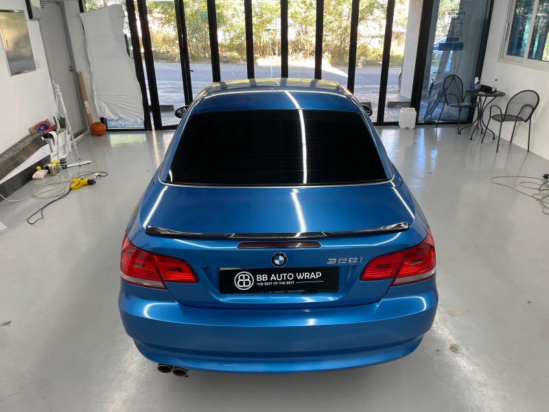 화성 향남읍 / 프리즈마틱 그레이 전체랩핑(에이버리) / BMW / 3시리즈 328i 컨버터블