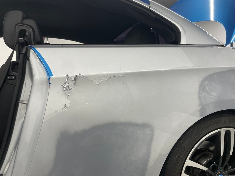 화성 향남읍 / 프리즈마틱 그레이 전체랩핑(에이버리) / BMW / 3시리즈 328i 컨버터블