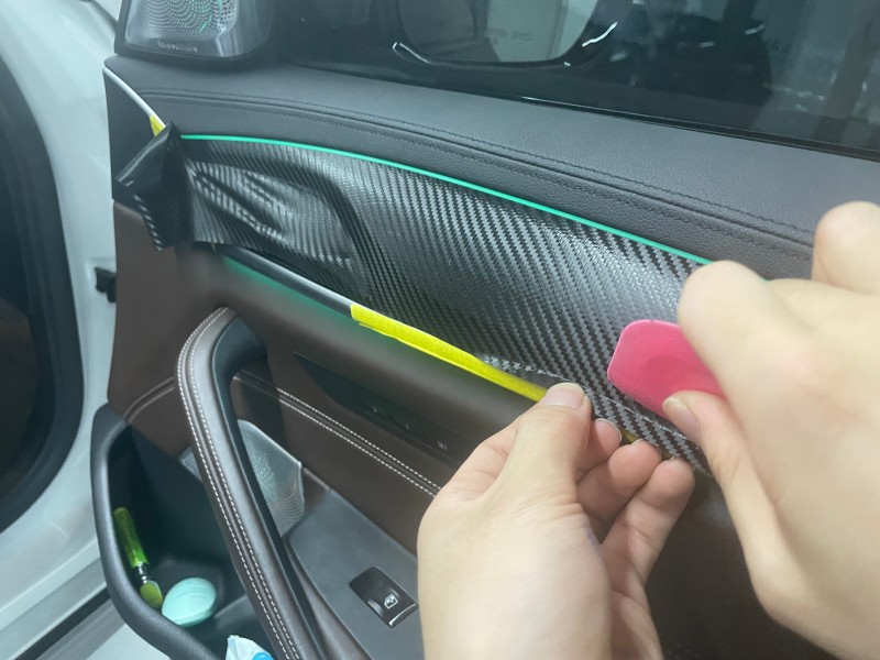 화성 향남읍 / 무광카본 실내랩핑 / BMW / 5시리즈