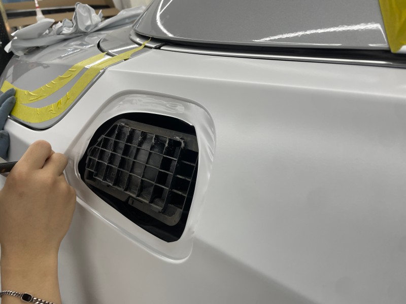 화성 향남읍 / 사틴화이트 전체랩핑 / BMW / 3시리즈 (335i)