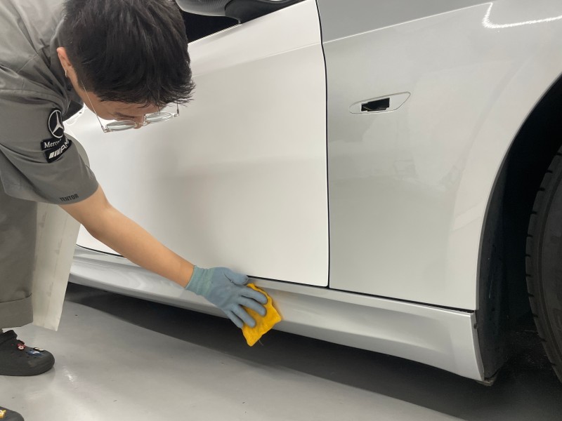 화성 향남읍 / 사틴화이트 전체랩핑 / BMW / 3시리즈 (335i)