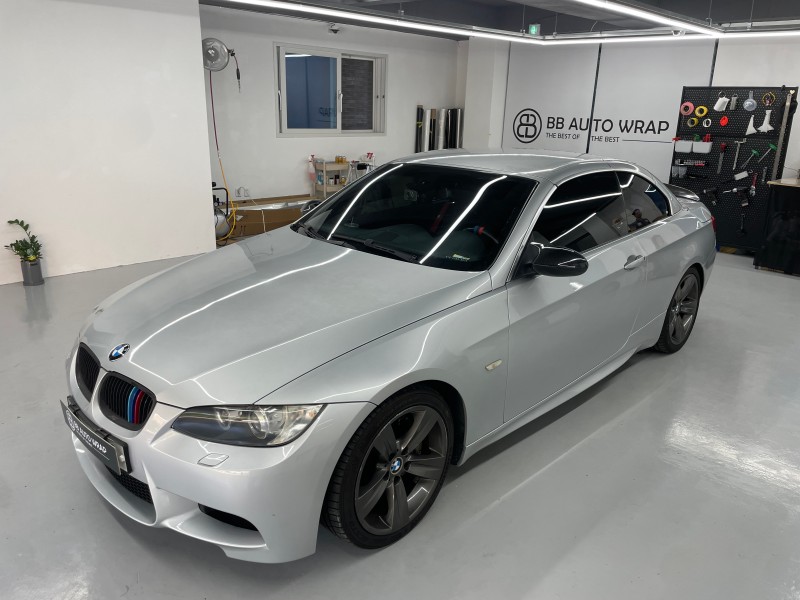 화성 향남읍 / 사틴화이트 전체랩핑 / BMW / 3시리즈 (335i)