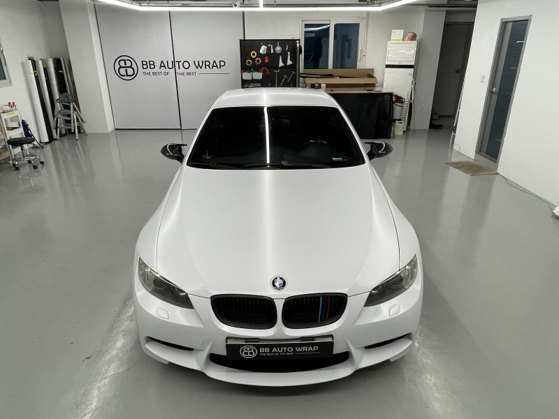 화성 향남읍 / 사틴화이트 전체랩핑 / BMW / 3시리즈 (335i)