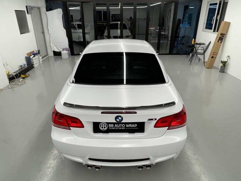 화성 향남읍 / 사틴화이트 전체랩핑 / BMW / 3시리즈 (335i)