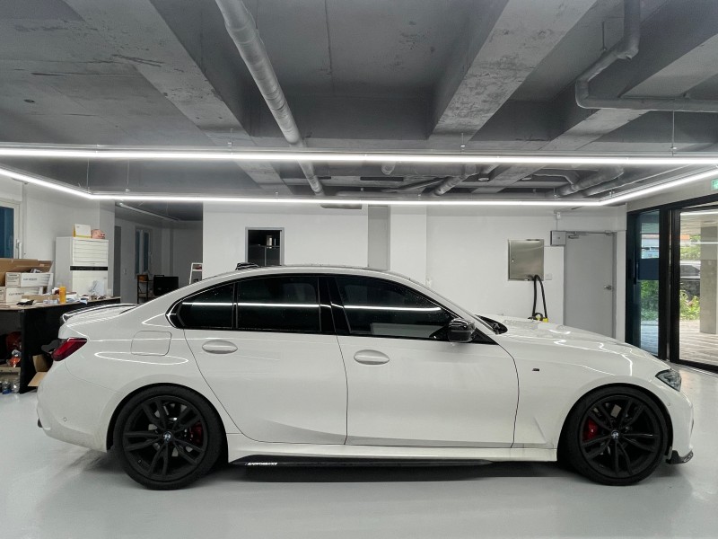 화성 향남읍 / 사틴다크그레이 전체랩핑(3m) / BMW / 3시리즈