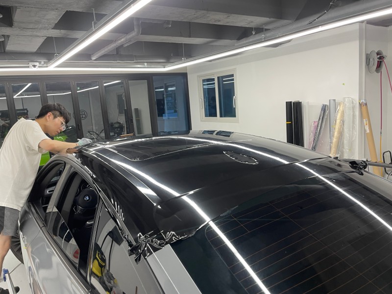 화성 향남읍 / 락그레이 전체랩핑 / BMW / 3시리즈