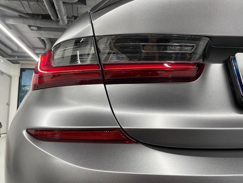 화성 향남읍 / 사틴다크그레이 전체랩핑(3m) / BMW / 3시리즈