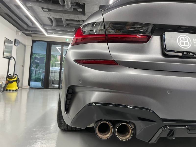 화성 향남읍 / 사틴다크그레이 전체랩핑(3m) / BMW / 3시리즈
