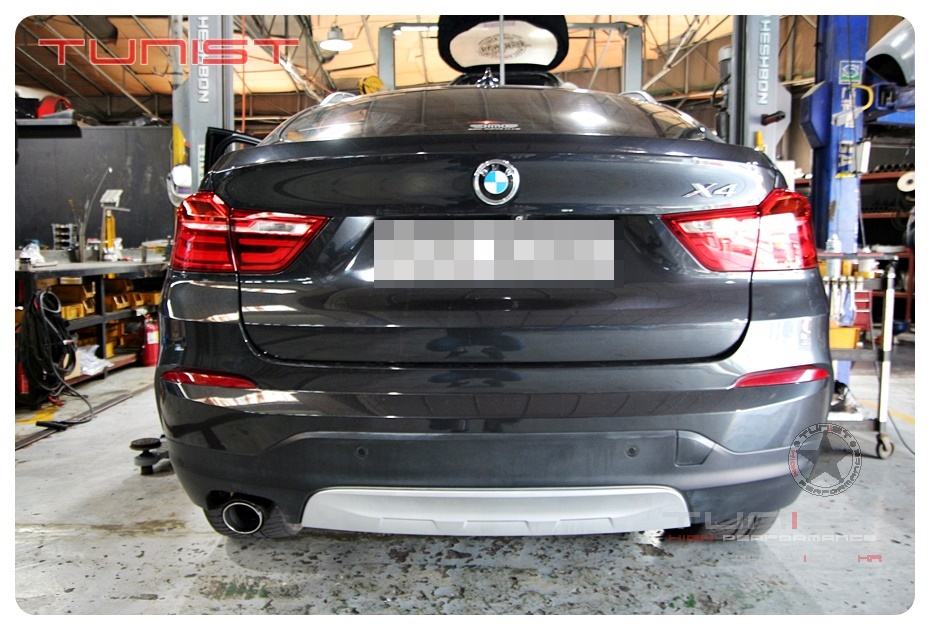 안산 상록구 / 흡기/배기 / BMW G04 X4 20D 디젤 배기음 튜닝 액티브 사운드 저스트 고음 스피커 추가 합법적인 배기튜닝 + 카본 싱글팁 / BMW / X4