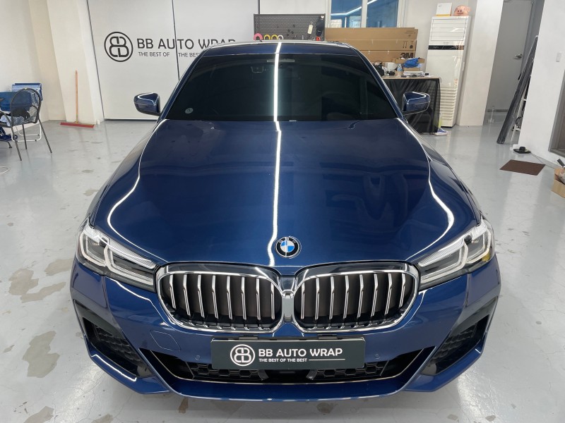 화성 향남읍 / 사틴블랙(에이버리) 전체랩핑 / BMW / 5시리즈