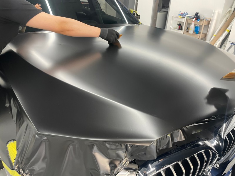 화성 향남읍 / 사틴블랙(에이버리) 전체랩핑 / BMW / 5시리즈
