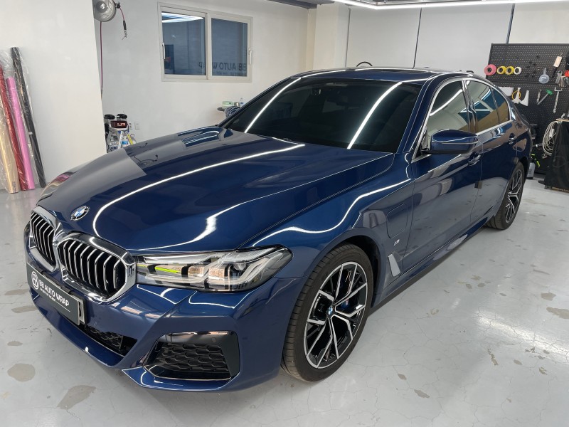 화성 향남읍 / 사틴블랙(에이버리) 전체랩핑 / BMW / 5시리즈