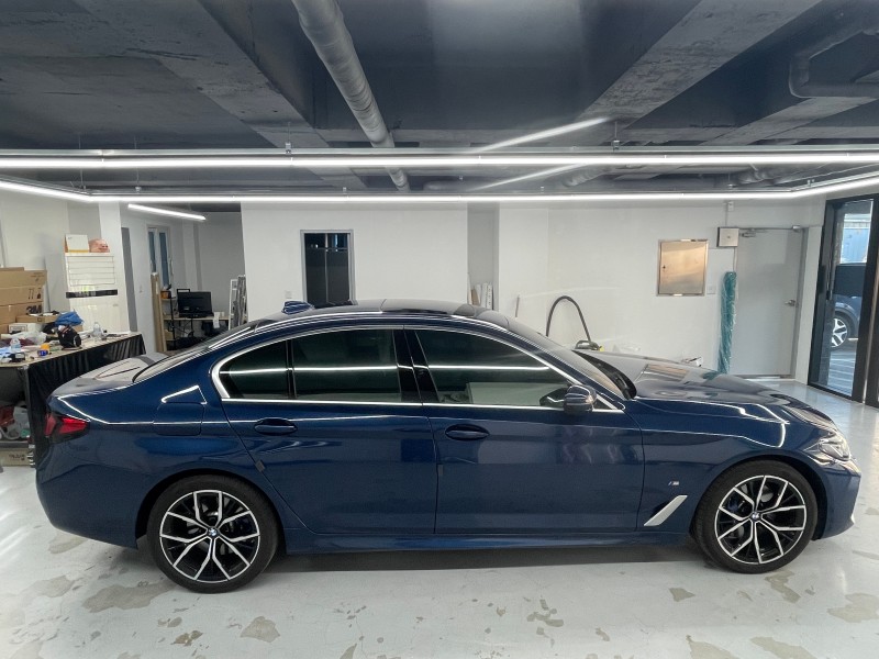 화성 향남읍 / 사틴블랙(에이버리) 전체랩핑 / BMW / 5시리즈