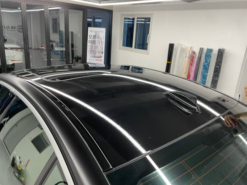 화성 향남읍 / 사틴블랙(에이버리) 전체랩핑 / BMW / 5시리즈
