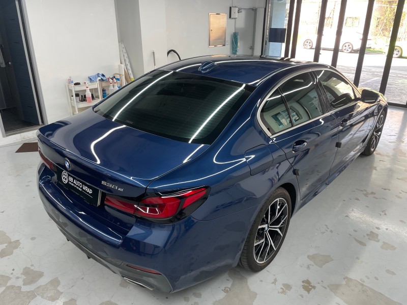 화성 향남읍 / 사틴블랙(에이버리) 전체랩핑 / BMW / 5시리즈