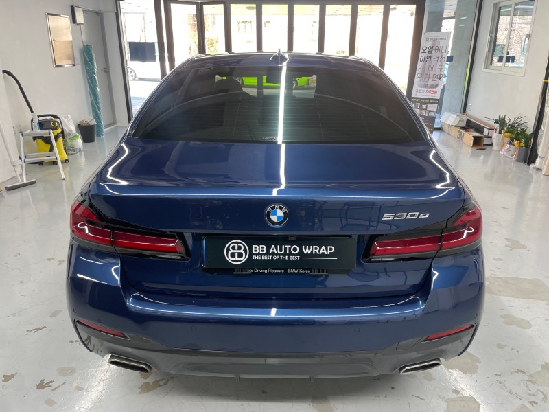 화성 향남읍 / 사틴블랙(에이버리) 전체랩핑 / BMW / 5시리즈