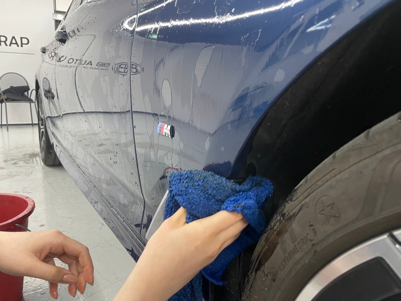 화성 향남읍 / 사틴블랙(에이버리) 전체랩핑 / BMW / 5시리즈