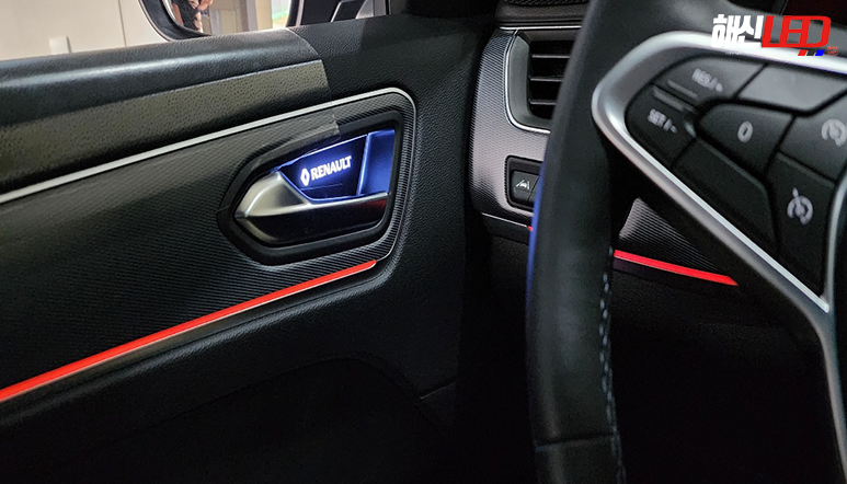 화성 봉담읍 / 엠비언트 / XM3 LED컵홀더/도어케치LED / 르노 / XM3