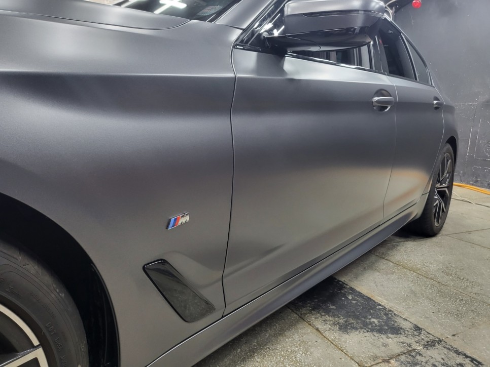 광주 서구 / 사틴다크그레이 전체랩핑 / BMW / 5시리즈  530i (G30)