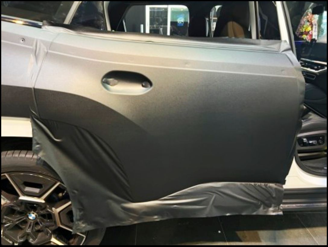 부산시 강서구 / 랩핑 / 비닐프로그 사틴 블랙 전체랩핑 / BMW XM