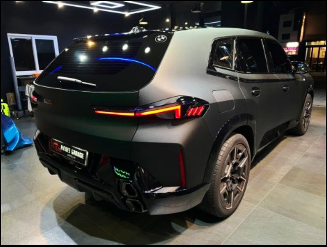 부산시 강서구 / 랩핑 / 비닐프로그 사틴 블랙 전체랩핑 / BMW XM