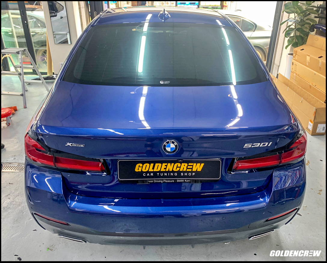 서울 강서구 / 랩핑 / 4D 리얼 카본 실내 랩핑 / BMW / 5시리즈 (G30)