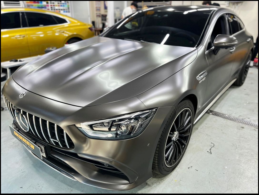 서울 강서구 / 랩핑 / 실내 랩핑 / 벤츠 / AMG GT