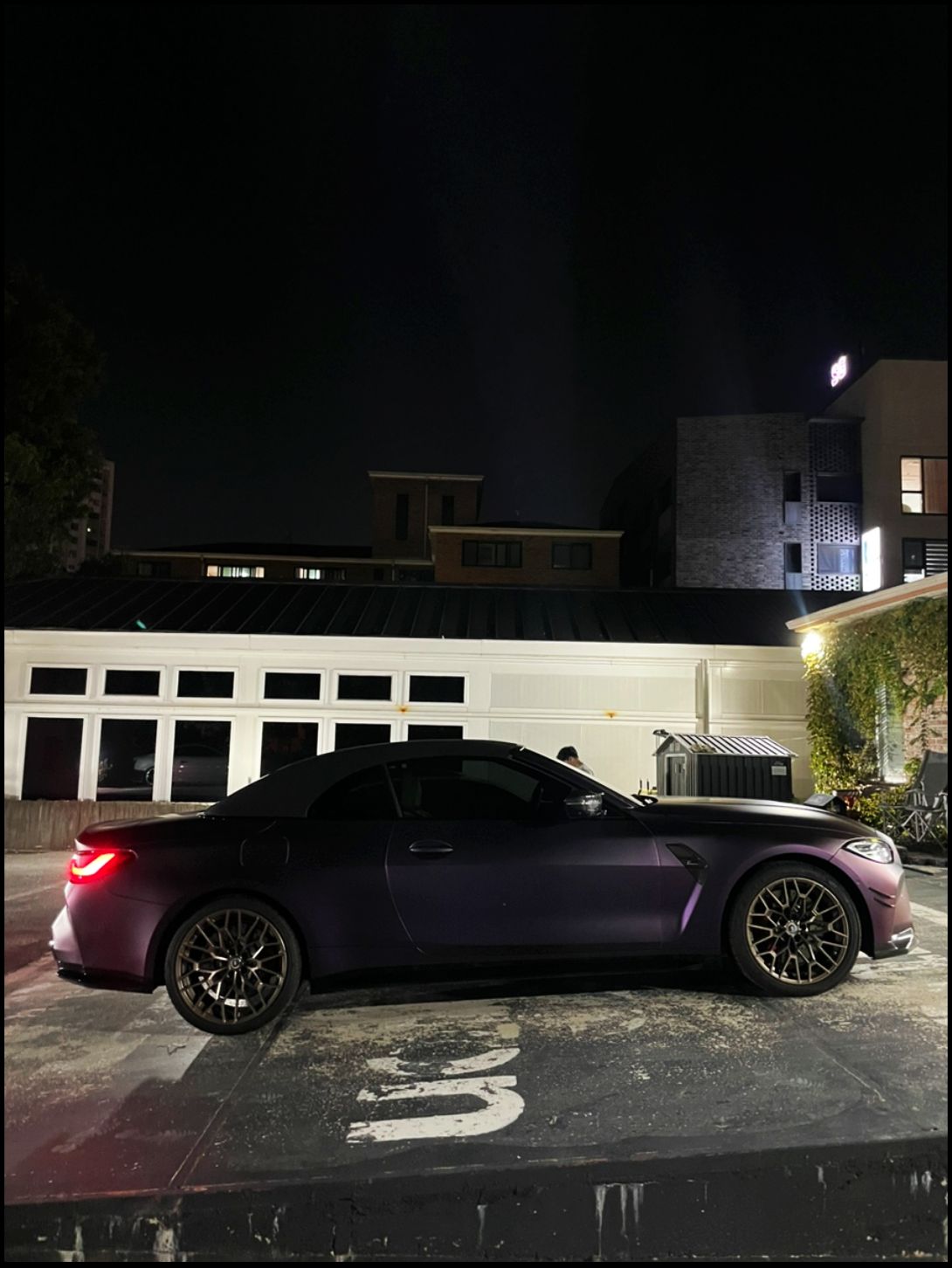 성남 판교 분당구 / 무광블랙퍼플 전체랩핑 / BMW / M4 (G82)
