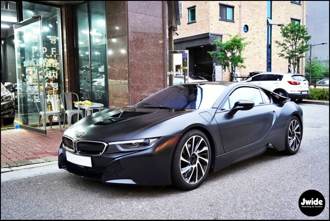 수원 영통구 / 사틴블랙 전체랩핑(에이버리) / BMW / i8
