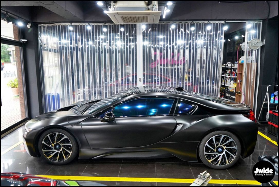 수원 영통구 / 사틴블랙 전체랩핑(에이버리) / BMW / i8