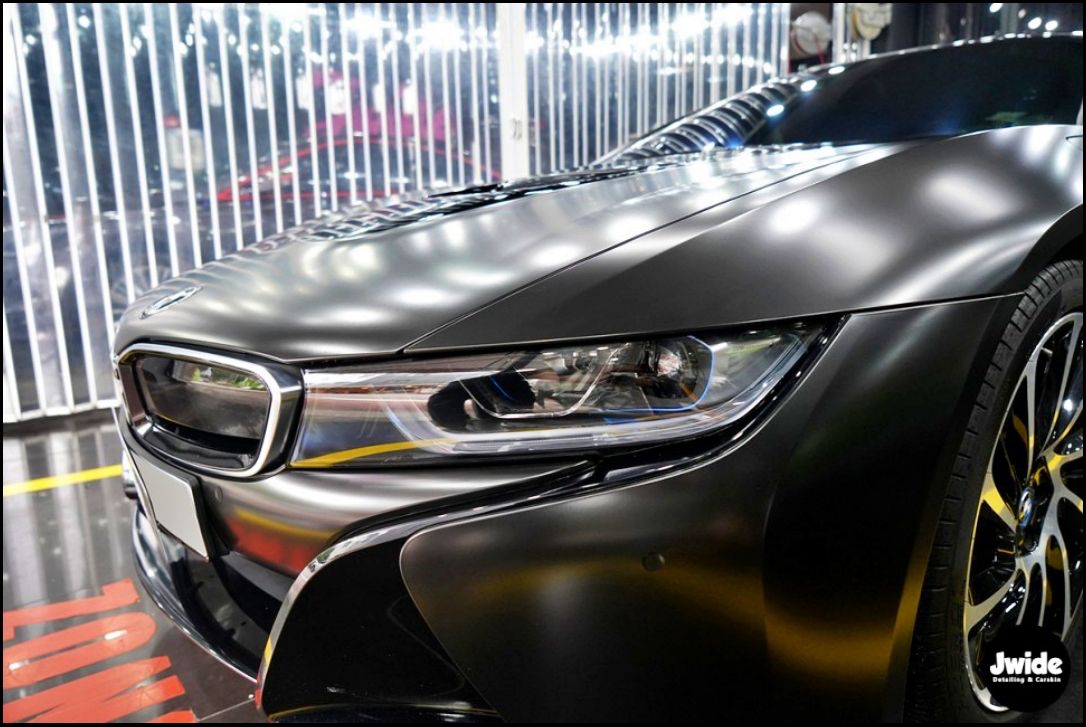 수원 영통구 / 사틴블랙 전체랩핑(에이버리) / BMW / i8