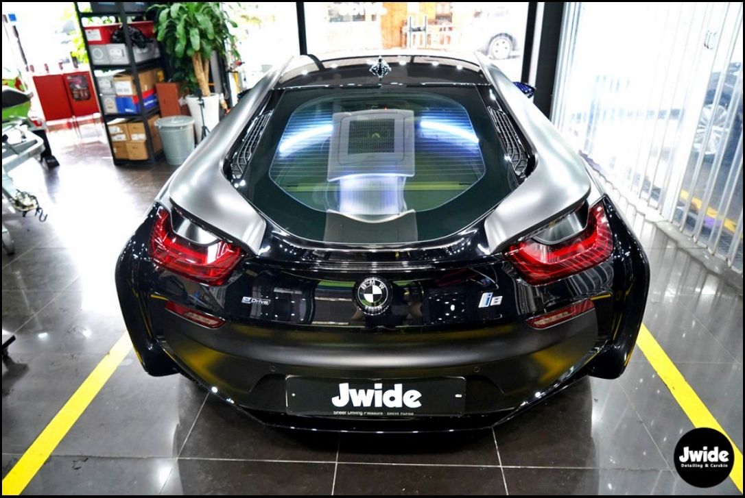 수원 영통구 / 사틴블랙 전체랩핑(에이버리) / BMW / i8