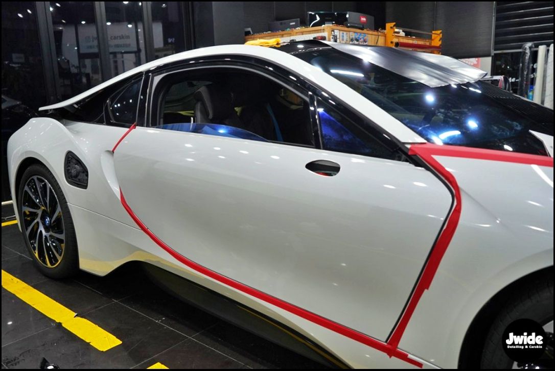 수원 영통구 / 사틴블랙 전체랩핑(에이버리) / BMW / i8