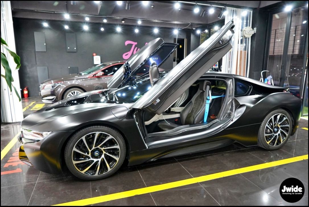 수원 영통구 / 사틴블랙 전체랩핑(에이버리) / BMW / i8