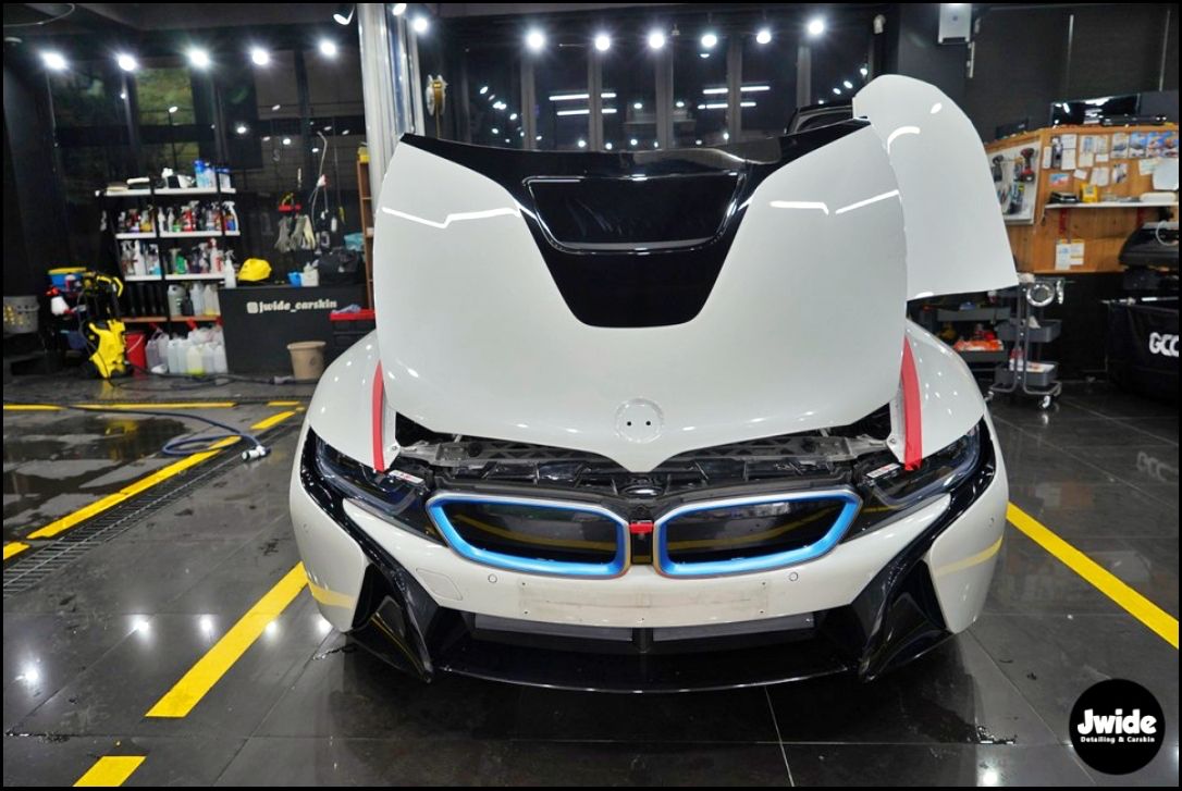 수원 영통구 / 사틴블랙 전체랩핑(에이버리) / BMW / i8