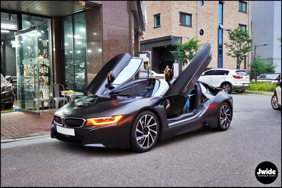 수원 영통구 / 사틴블랙 전체랩핑(에이버리) / BMW / i8