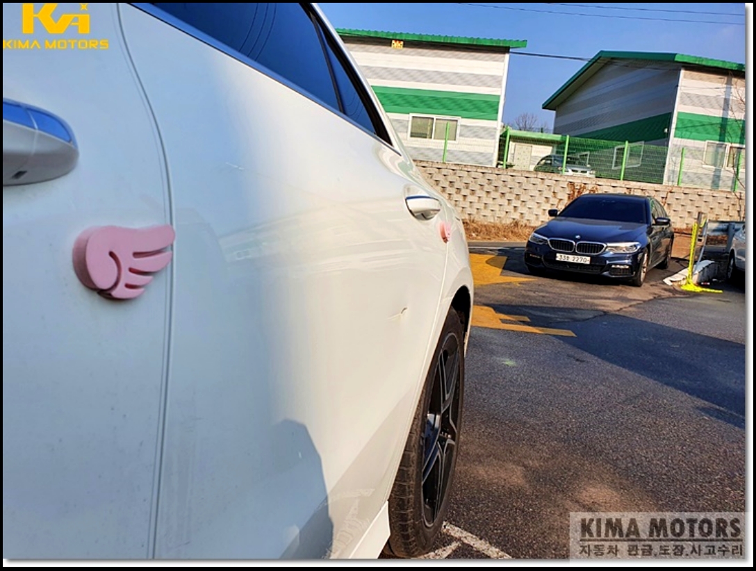 경기 남양주 오남읍 / 사고수리/바디킷 / 운전석뒤도어수리 / 뒤휀다수리 / 벤츠 / CLA-클래스